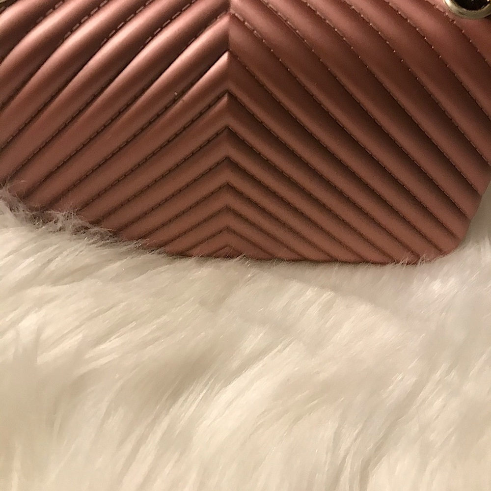 Pink Mini CrossBody with God Chain Detailing
